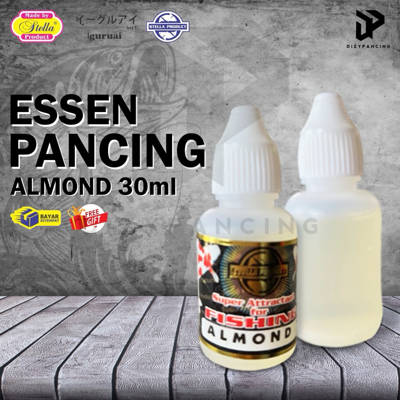 Essen Pancing Aroma Kacang Almond  Stella 30ml Penguat Umpan Ikan bawal Original