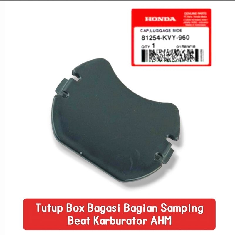 AHM 81254-KVY-960 Cap Lugage Box Tutup Lubang Bagasi Samping Kabel Beat Karburator