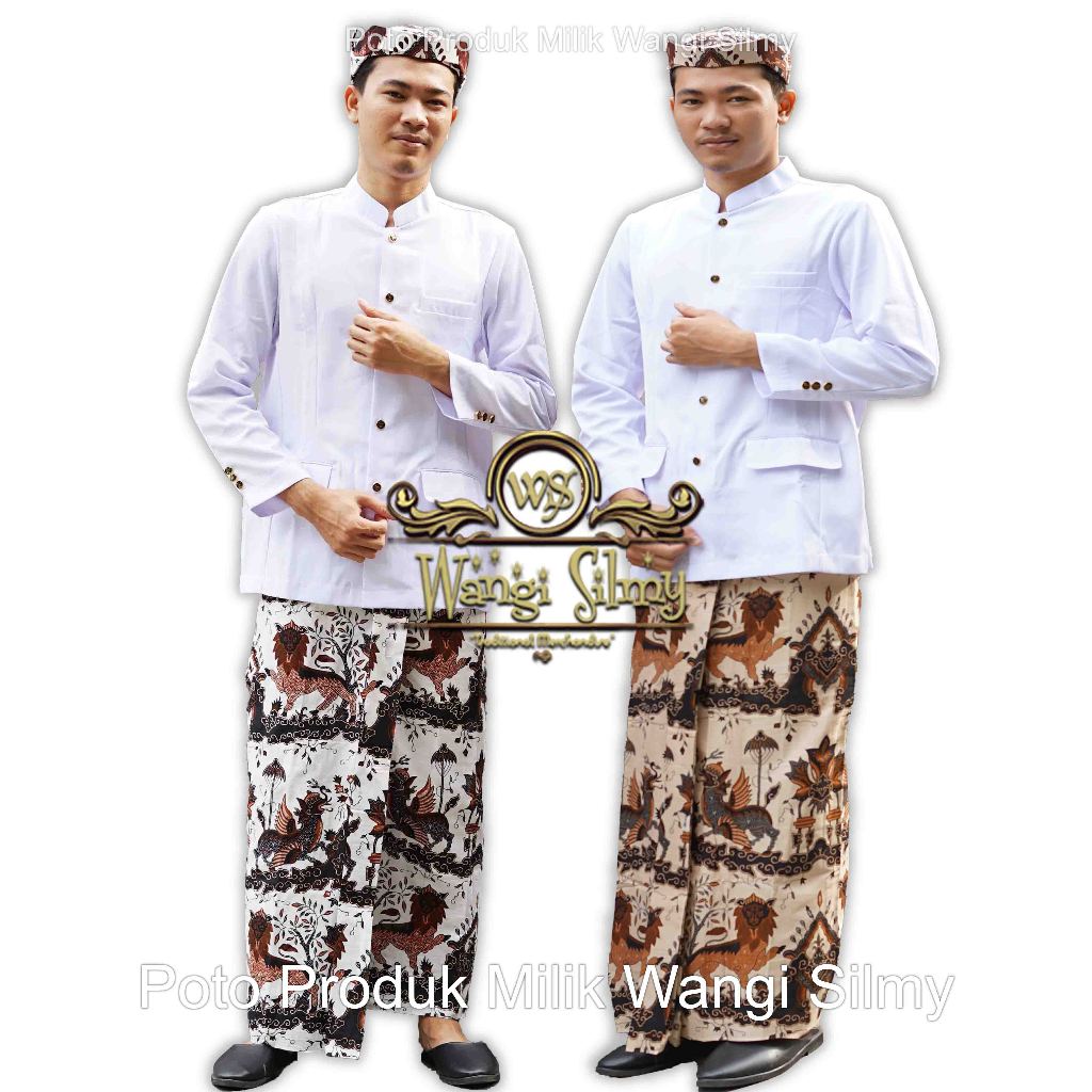 Lancaran Batik Singa Barong Khas Cirebon - Sarung Instan Batik