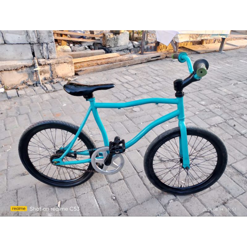 SEPEDA FIXIE BEKAS UK 20" & UK 26" NORMAL CAT ULANG (REPAINT) / SEPEDA FIXIE DEWASA SECOND UKURAN 20