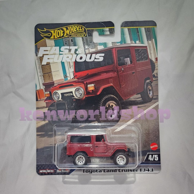 Hot Wheels Premium Fast and Furious | Hot Wheels Toyota Land Cruiser FJ43 | Hot Wheels Hot Item