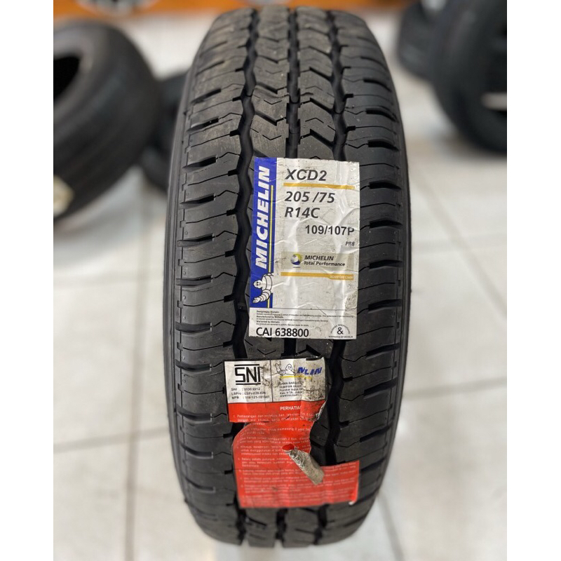 ban mobil 205 75 14 Michelin XCD 2 ukuran 205/75 r14 Michelin XCD2 untuk L300 isuzu Traga 205/75r14