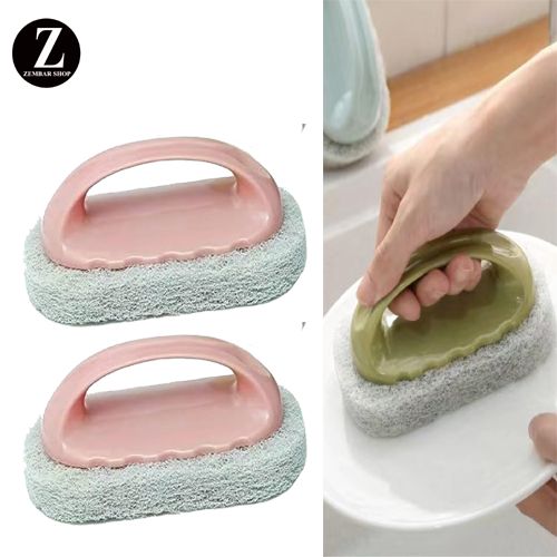 Sikat Gagang Panci Strong Nano Magic Pembersih Kerak Panci Gosong Sikat Multifungsi