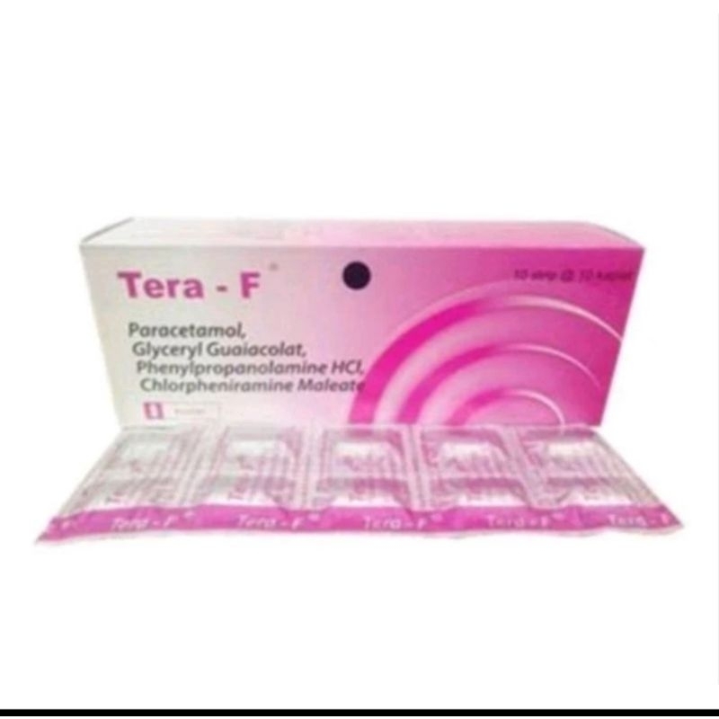 TERA F / STRIP MERINGANKAN FLU DAN DEMAM