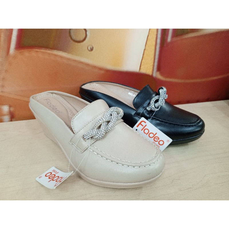 Sepatu sandal wanita/wedges fladeo