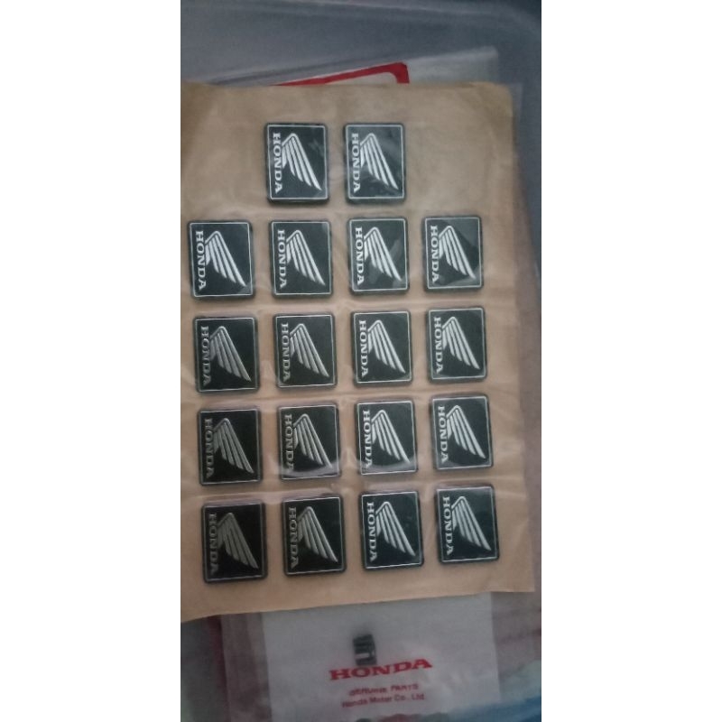 STIKER LOGO SAYAP HONDA