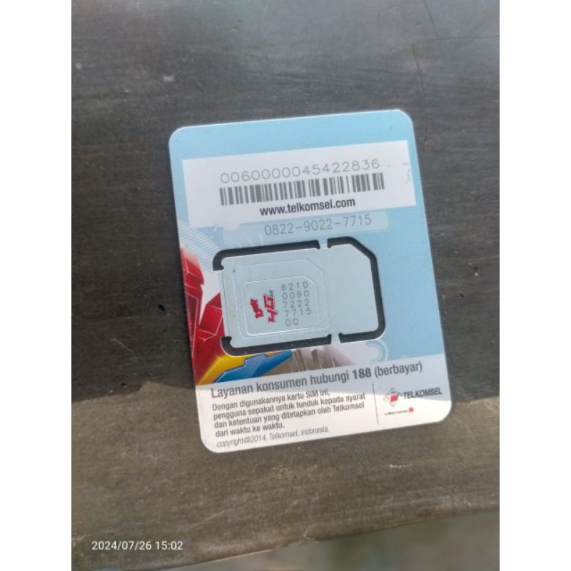 Kartu Sakti Loop Cover Biru Untuk paket Smau Loop (1.000 SMS)
