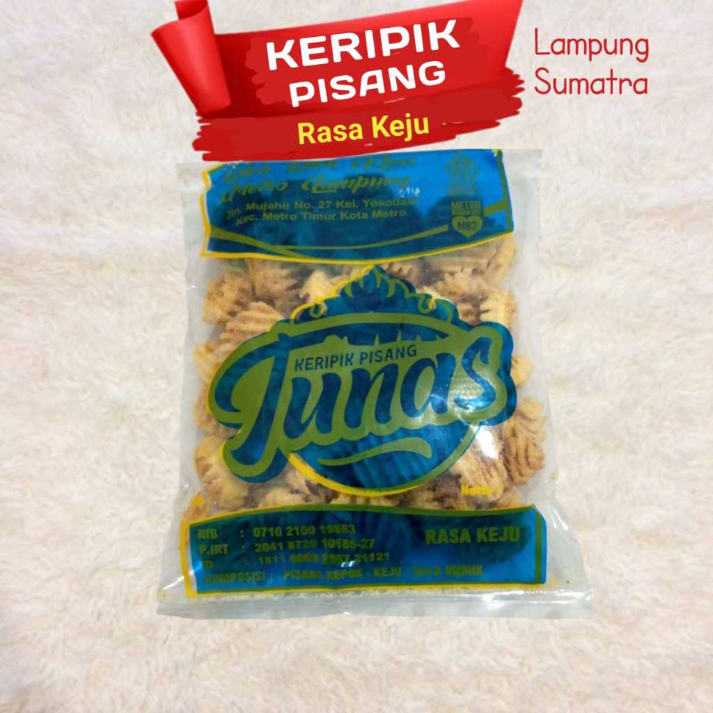 

Keripik Pisang Rasa Keju Khas Lampung Sumatra