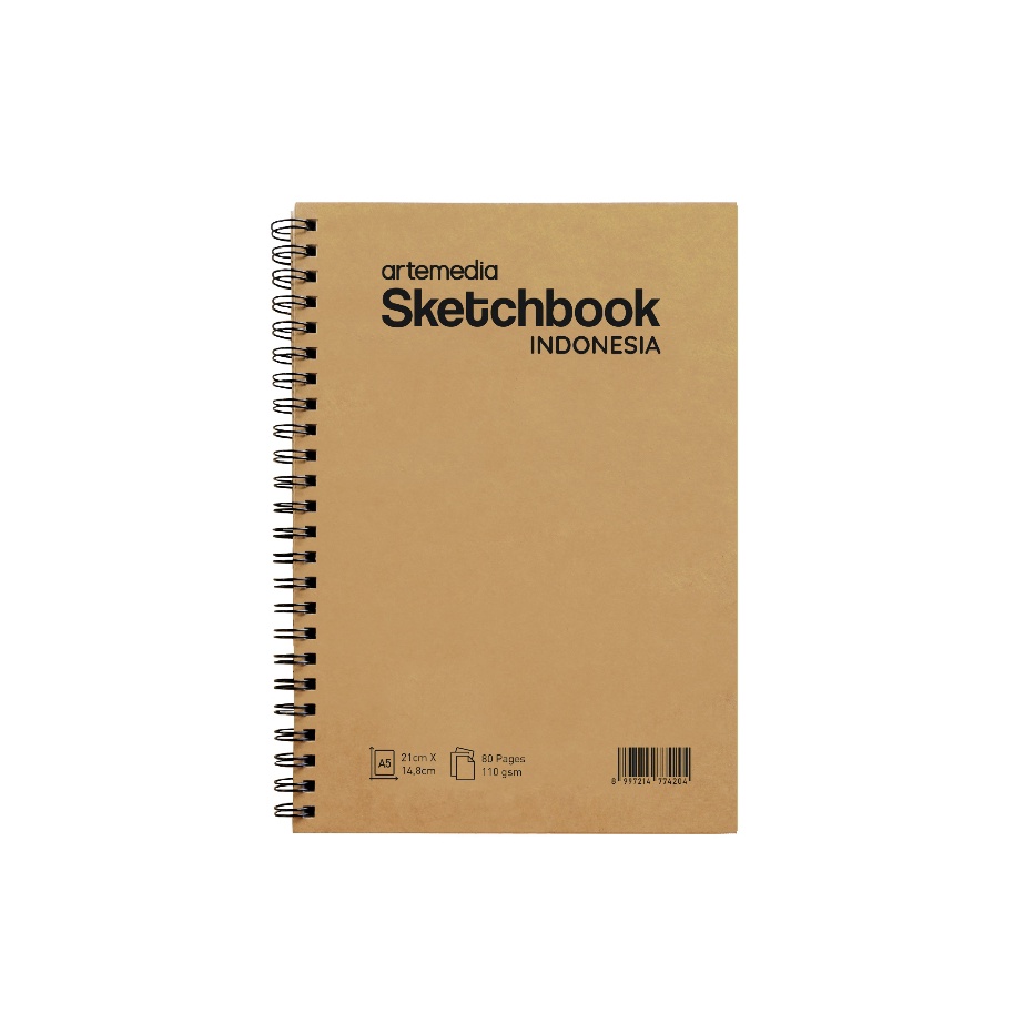 

KUALITAS OKE Artemedia Sketchbook Wired A5 A4 Craft Cover Jilid Spiral