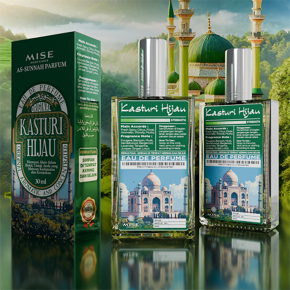 Kasturi Hijau Premium 100 ml