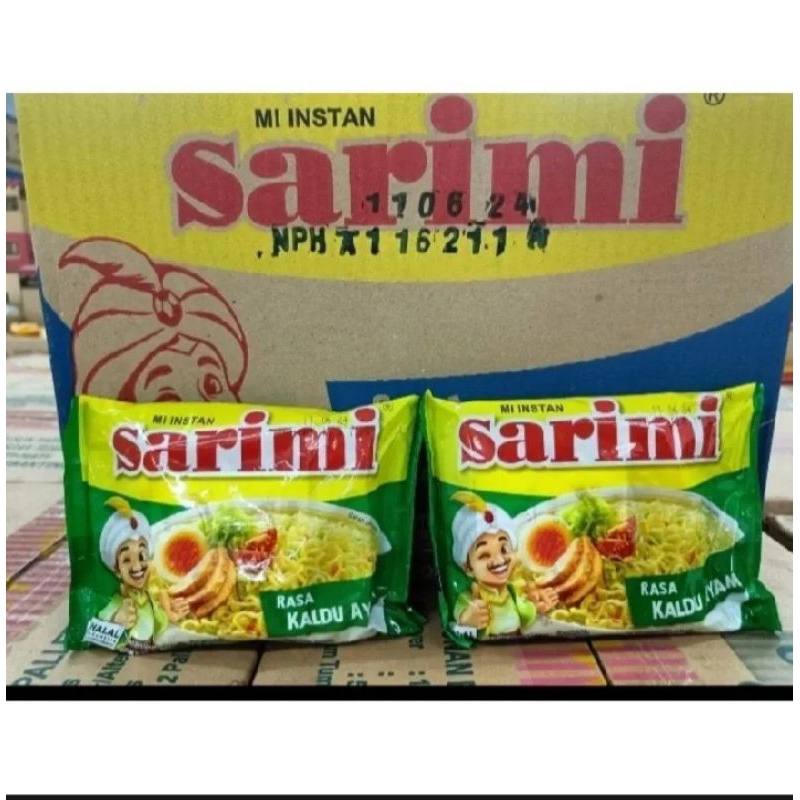 

Mie Kuah Instan Sarimi Kaldu Ayam 70 gr Satu Dus isi 40 Pcs