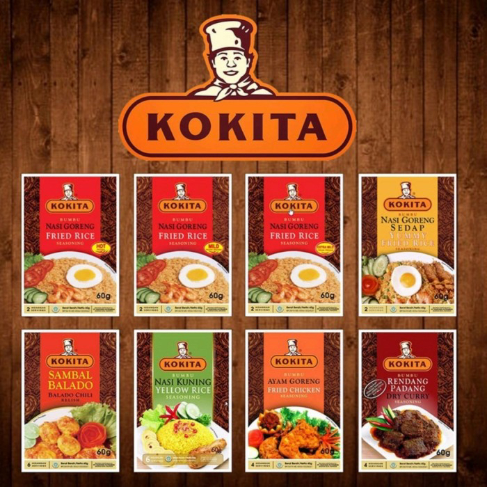 

Kokita bumbu ayam goreng / rendang padang 60 gram