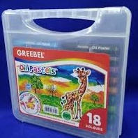 

KUALITAS TERBAIK Crayon Oil Pastell Greebel 18 Set Original