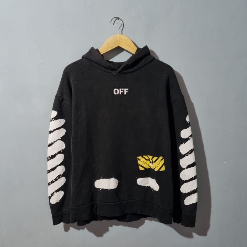 HOODIE OFF WHITE SECOND ORIGINAL