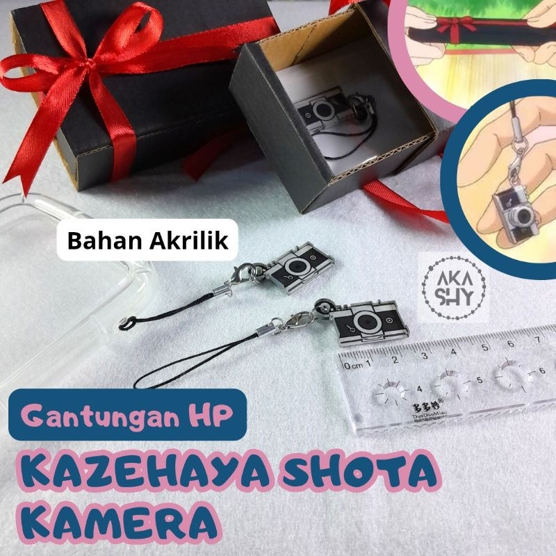 [Versi1] Kazehaya Shota Camera Phone Charm Kimi ni Todoke/ Gantungan HP Kamera Kazehaya Shota Kimi n