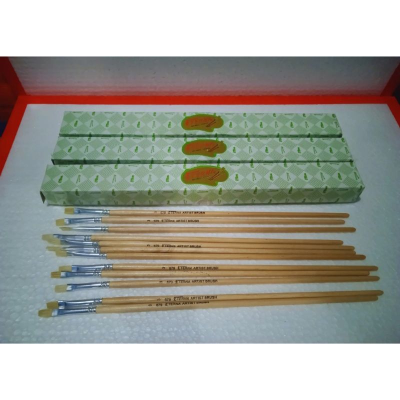 

KUAS LUKIS ETERNA NO 3 KEMASAN 12PCS