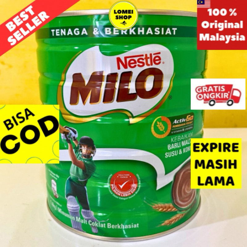 

Milo Kaleng Malaysia 1,4 Kg / Milo Malaysia / Milo Original / Milo Asli