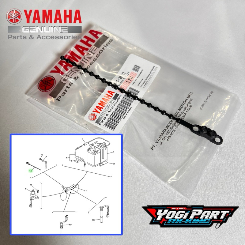 RIPET PENGIKAT KABEL BODY RX KING RXS RXK RXZ ORIGINAL 90464-20031