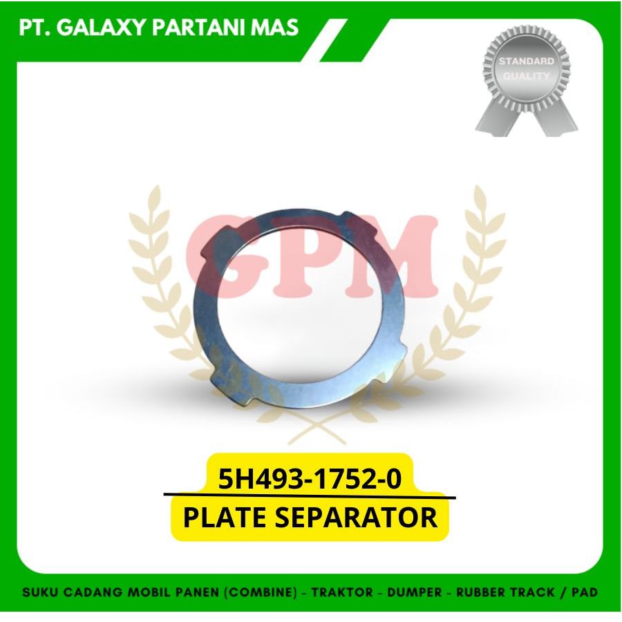 PLATE, SEPARATOR / PLAT KAMPAS DC70 / 5H493-1752-0