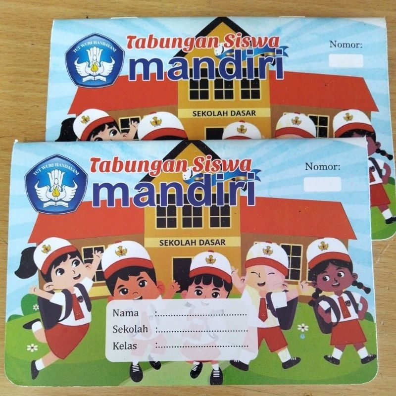 

BUKU TABUNGAN SISWA SD MANDIRI