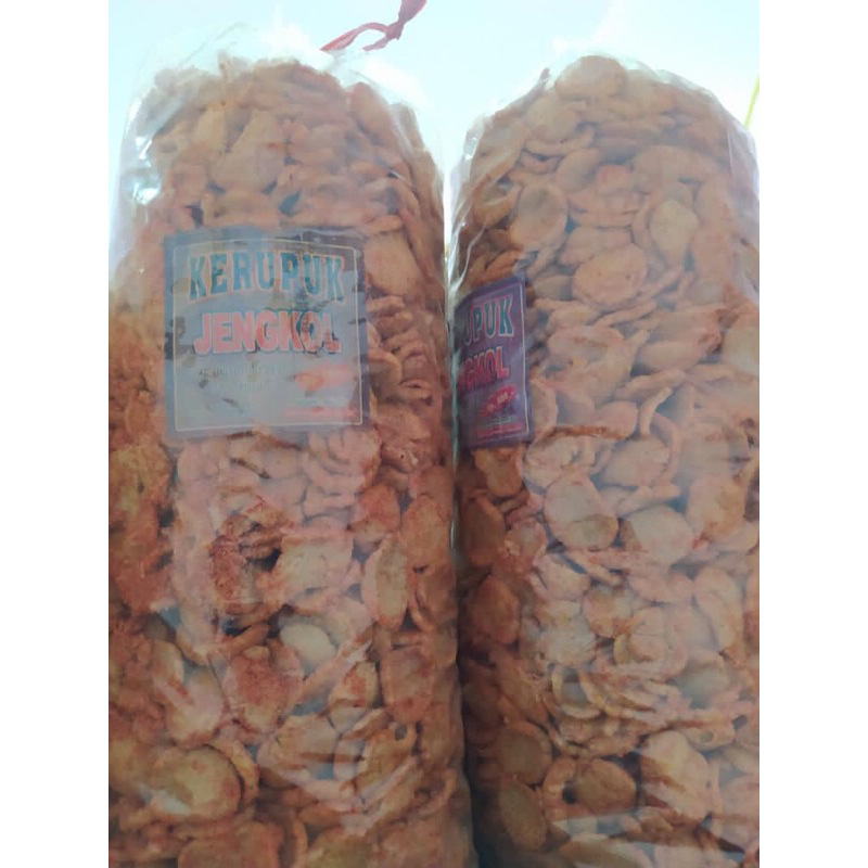 

Kerupuk Jengkol Pedas 1kg Enak,gurih,Pedas