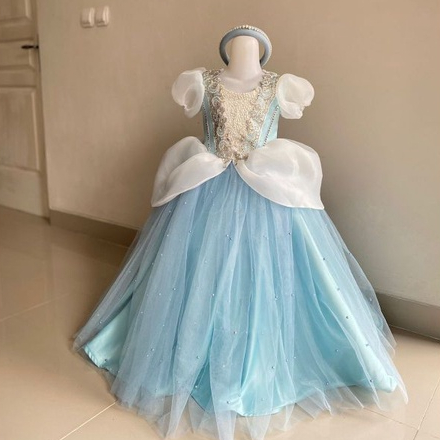 Princess Cinderella Dress / Kostum Princess Cinderella / Gaun Princess Cinderella / Gaun Princess An