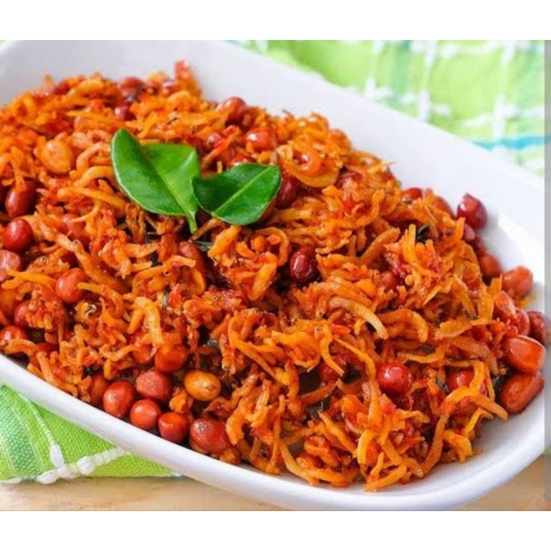 

Teri kacang medan balado pedes manis