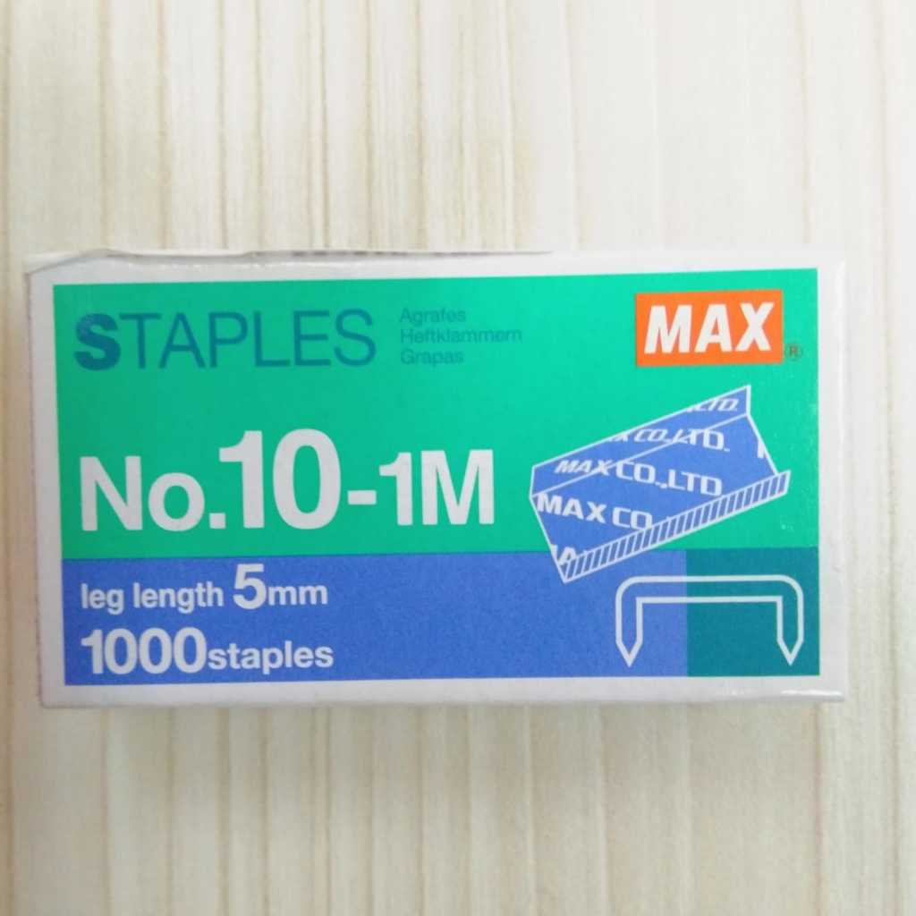 

ISI STAPLES/ NECES MAX No. 10 / Jepretan kertas