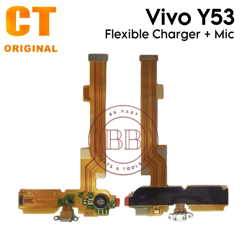 Flexible Konektor Charger + Mic Vivo Y53 / 1606A - Flexible Flexibel Fleksibel Fleksible Konektor Co