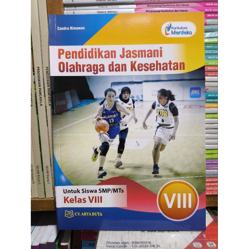 Pjok Kurikulum Merdeka Smp/Mts Kelas 8 Cv. Arya Duta