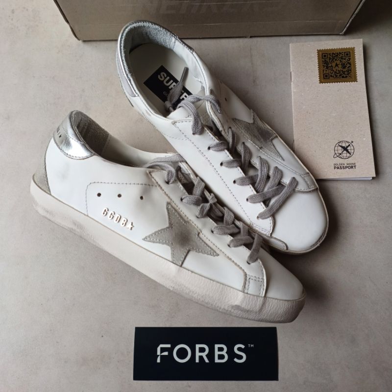 Golden Goose Superstar White Ice Silver