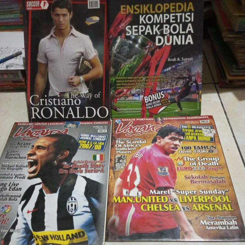 Majalah Bola Vaganza / ENSIKLOPEDIA edisi koleksi