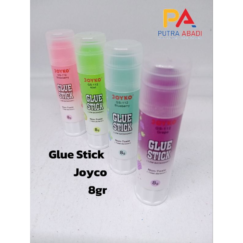 

Lem Glue Stick Joyko GS 112 8gr satu pcs