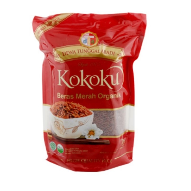 

Kokoku beras organik merah 2 kg