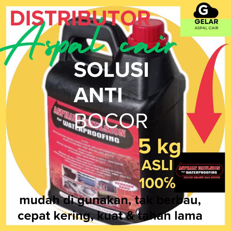 aspal cair cat pelapis anti bocor