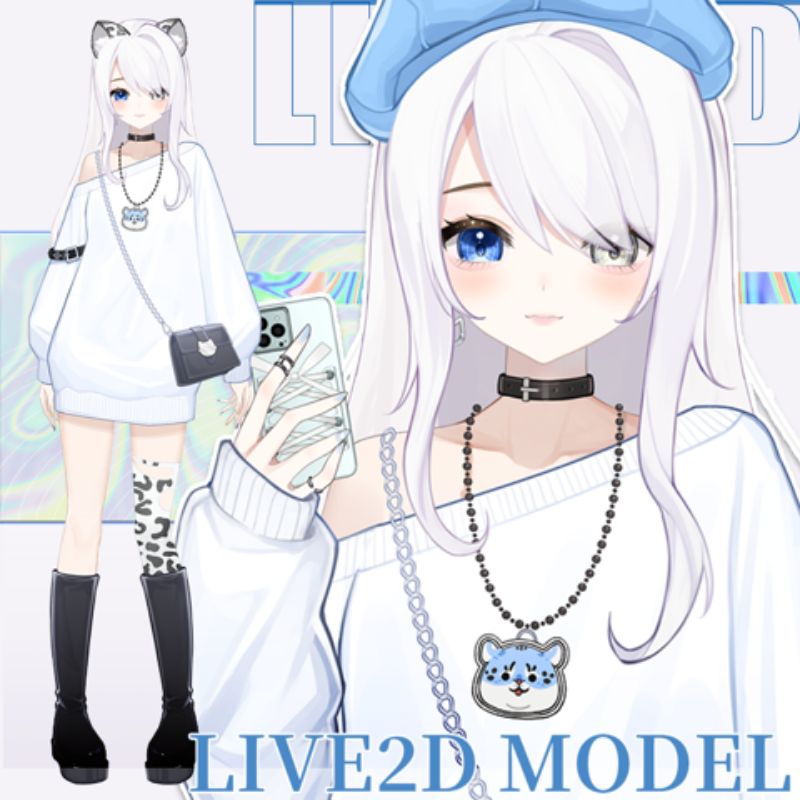 daftar model vtuber langsung pakai. harga sudah dapet 2 model +asset vtuber