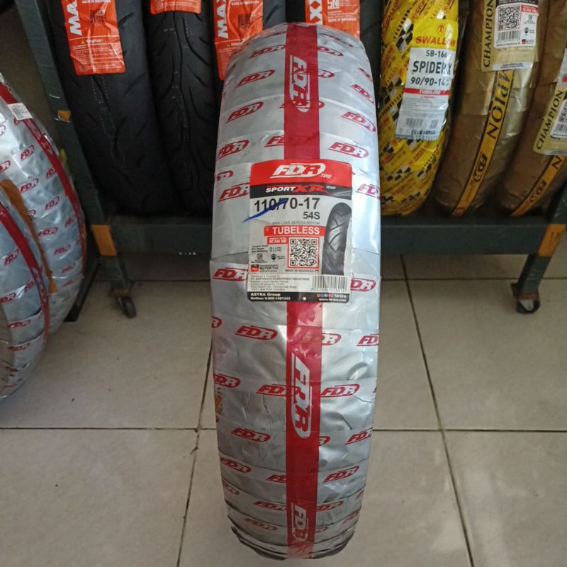 FDR sport xr evo 110/70 ring 17 tubeless