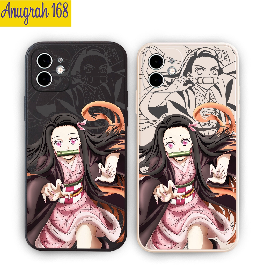 CASE DEMON SLAYER NEZUKO COMPATIBLE HP INFINIX SMART4/5/6/RAM2GB/3GB/7/HOT 9PLAY/10/10PLAY/11PLAY/12