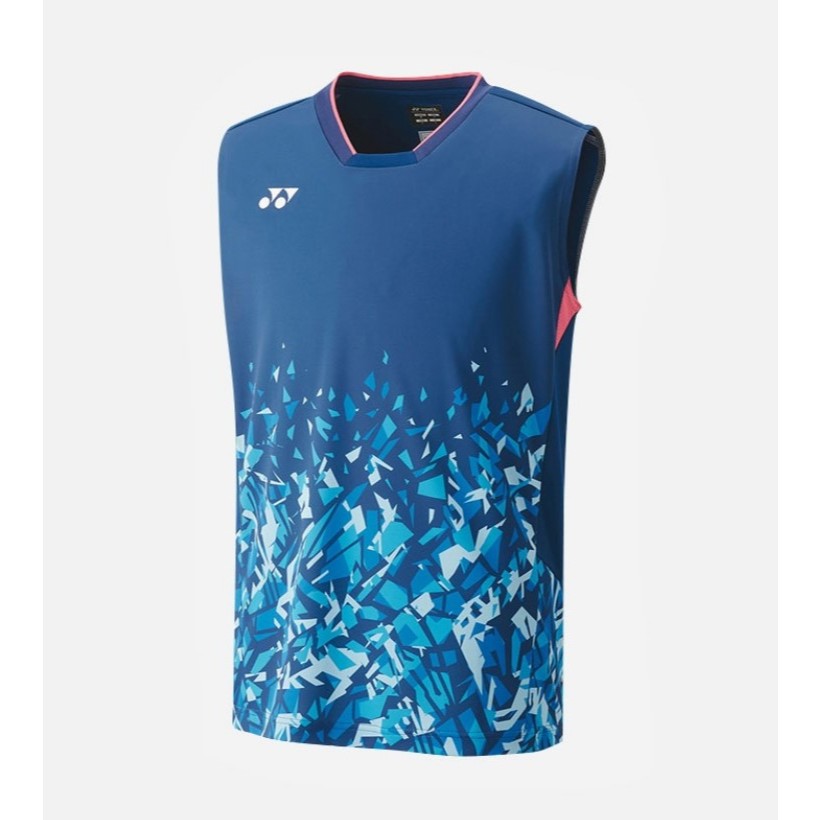 Kaos Jersey Badminton Timnas Jepang Japan Sleeveless Kutang Singlet Biru 10519 - FREE Pasang Nama, C