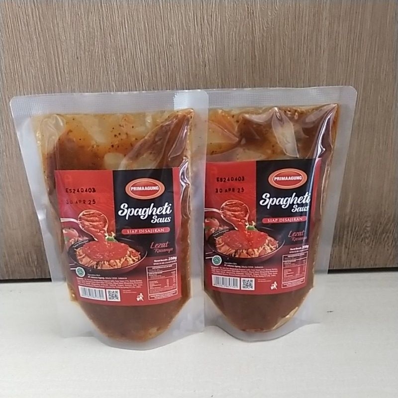 

Prima Agung saus Spaghetti 250g