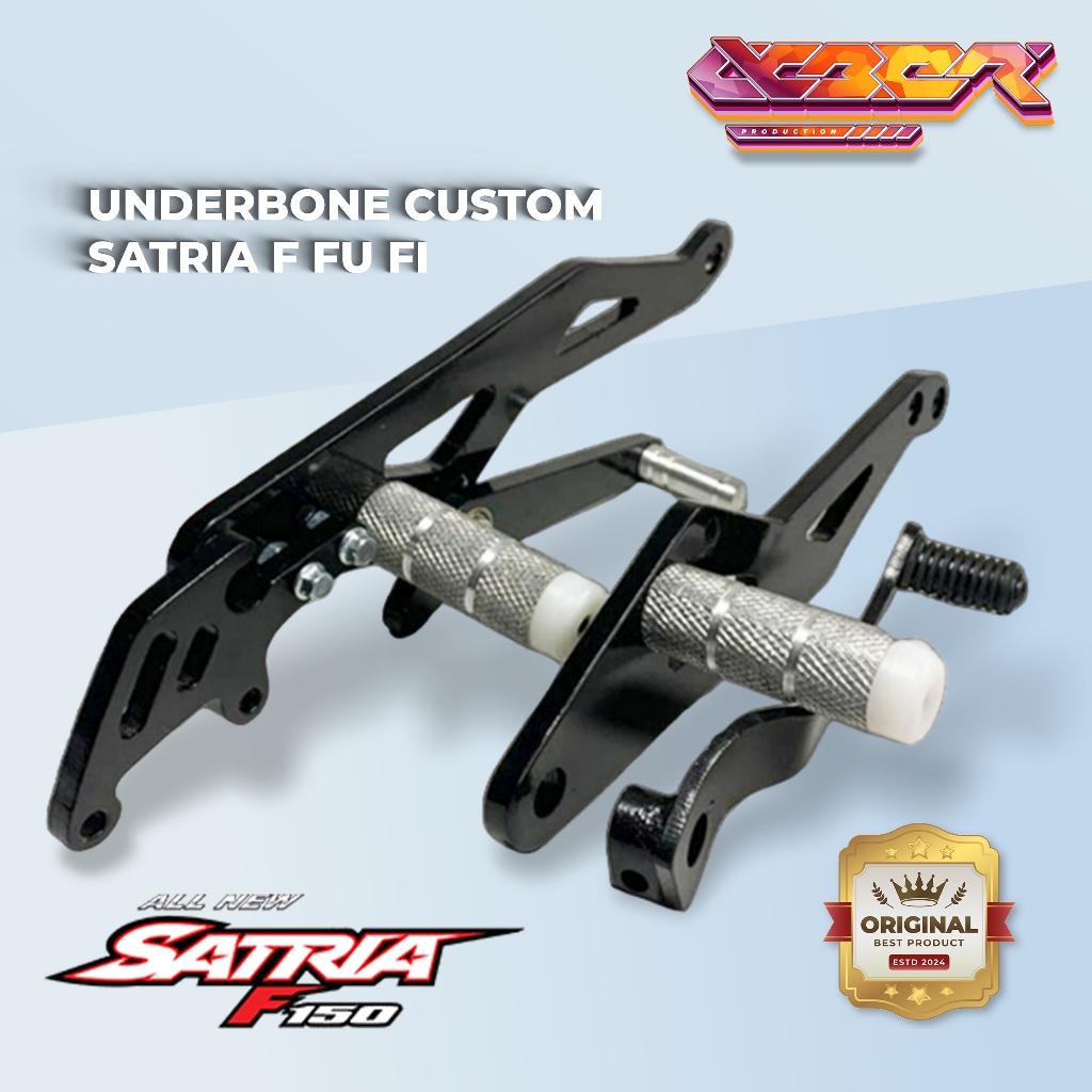 Underbone Satria Fu Custom UB Suzuki Satria F/FU 150 plat besi tebal 10 mm - Satria FU