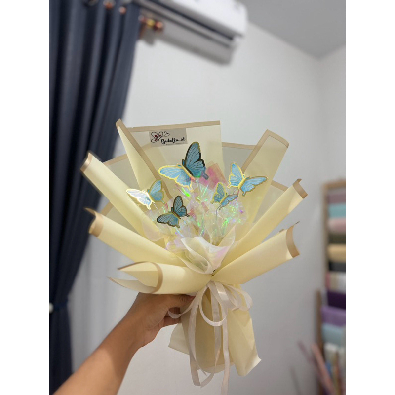 

[ READY STOCK BATAM ] Buket kupu kupu small size / buket murah batam / buket ulang tahun