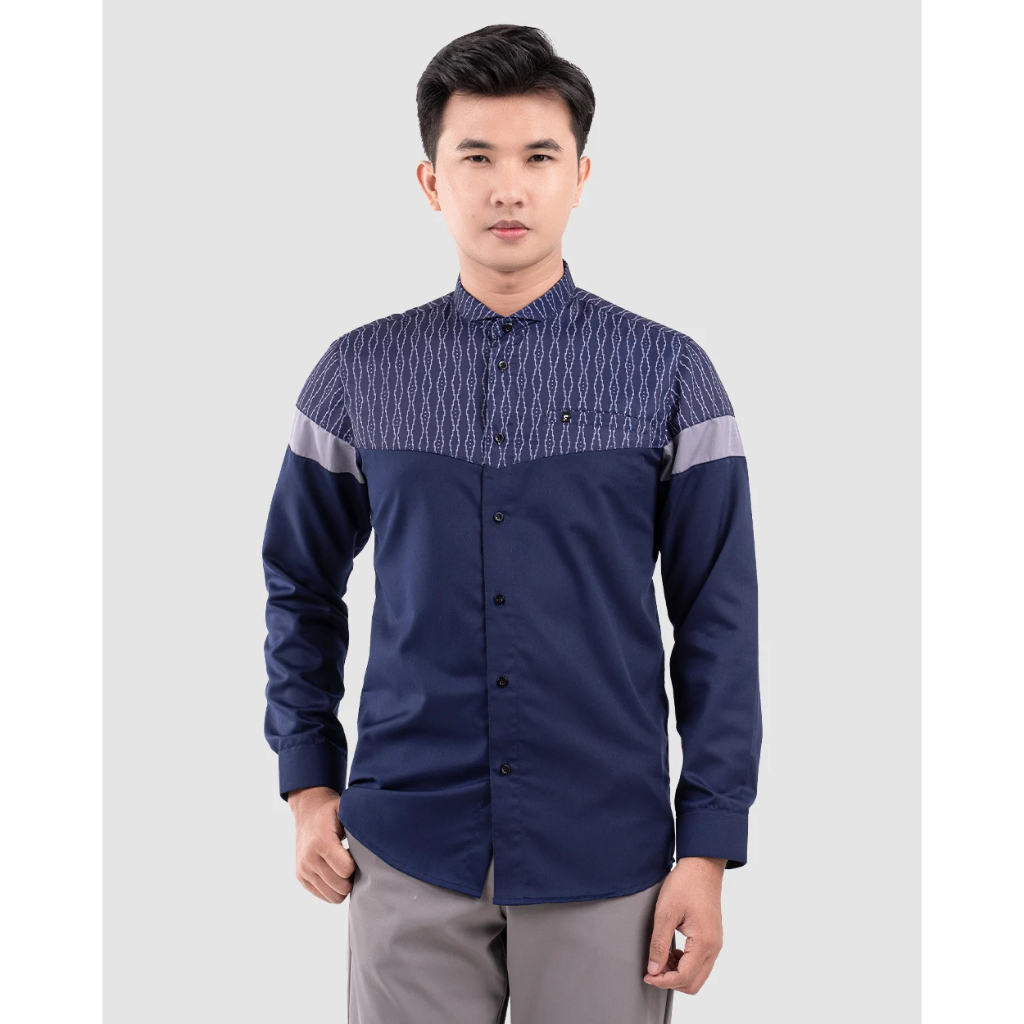 Fadkhera Alfan Baju Kemeja Koko Modern Fadkhera