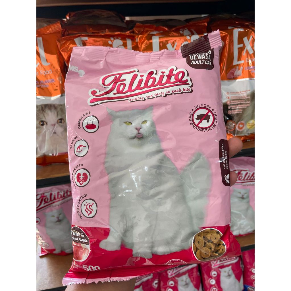 Pakan Kucing Felibite 500gr adult kitten