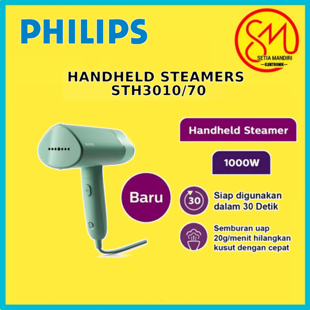 PHILIPS STH3010 STH 3010 GARMENT STEAMER COMPACT