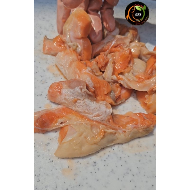 

Potongan Belly Salmon/ Sushi Grade 100gr