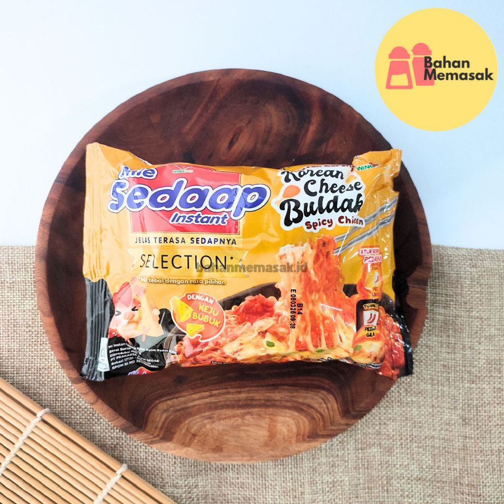 

Mie Sedaap Goreng Instant Korean Cheese Buldak Spicy Chicken 86 gram