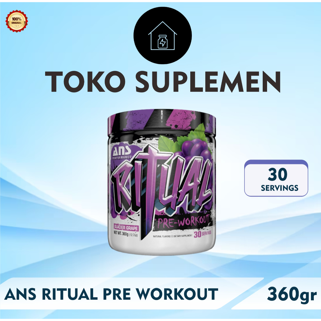 ANS RITUAL 30S - PRE WORK OUT PWO 30 SERVINGS