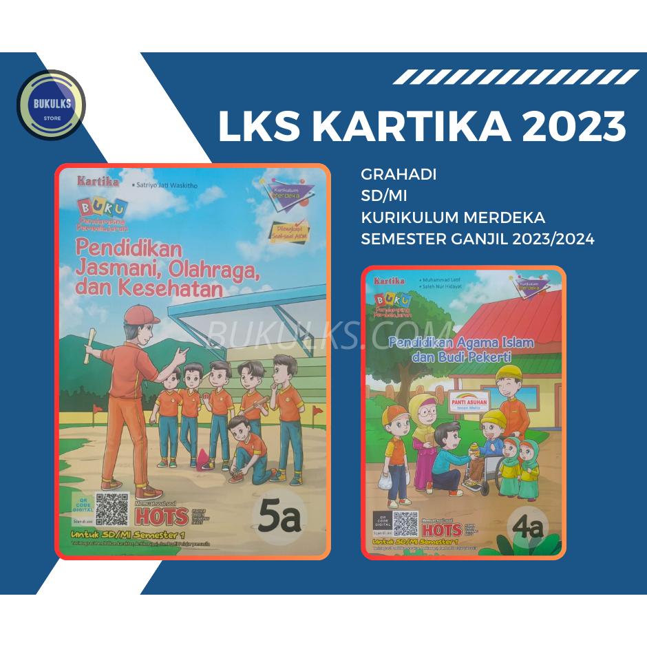 Buku LKS KARTIKA SIMPATI GRAHADI SD/MI Kelas 2 4 5 Merdeka Ganjil 2023/2024