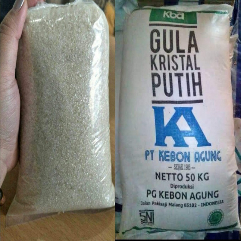 

Gula KBA Kebon Agung Repack 1kg